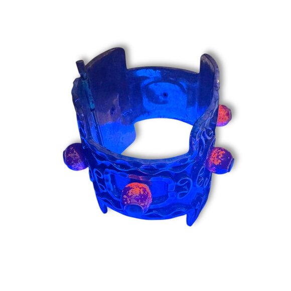 Casa Maya Mexico Copper Hinge Bangle - Picture 7 of 11